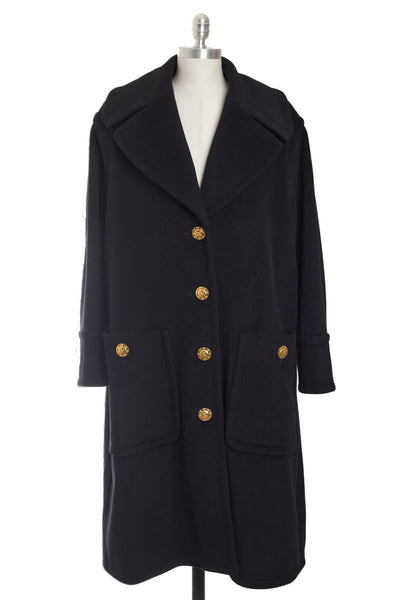 Celine Vintage Black Coat