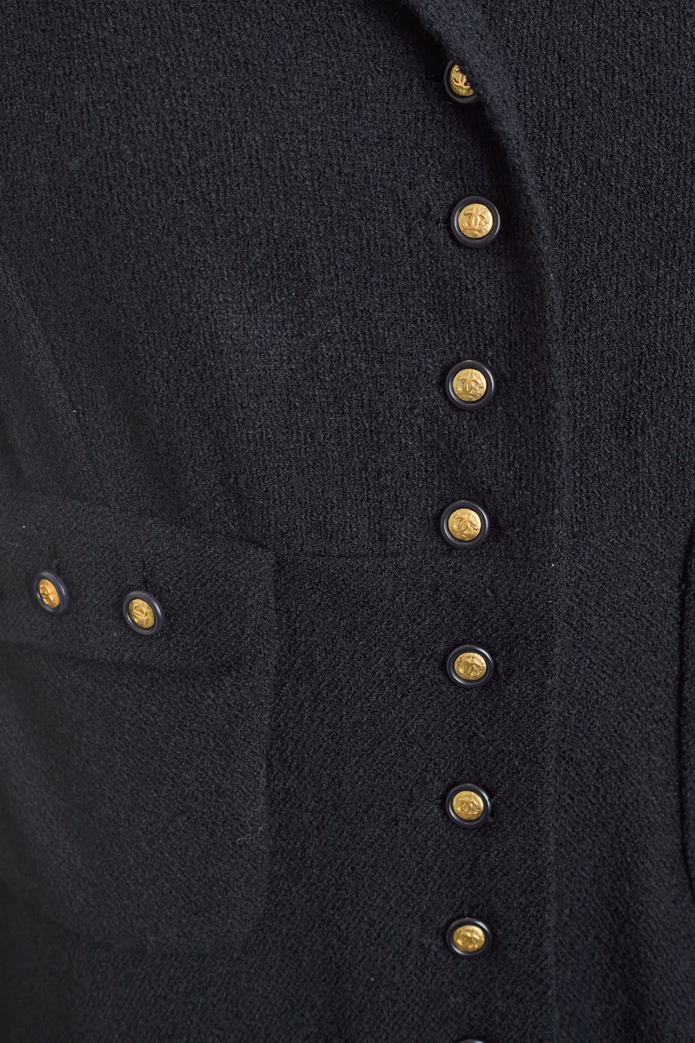 Chanel Vintage Couture Million CC Button Jacket