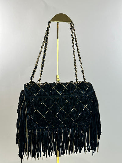Chanel Rare 2014 Paris-Dallas Fringe Flap Bag