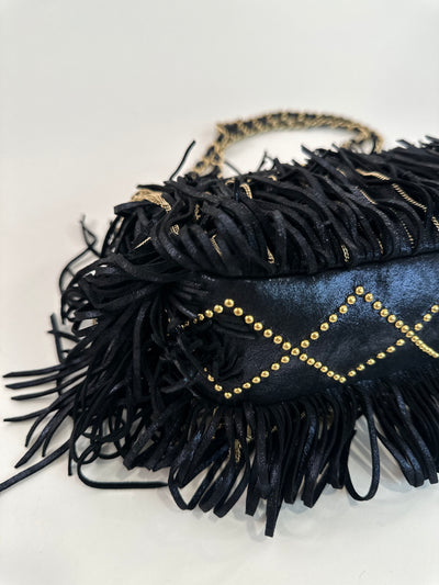 Chanel Rare 2014 Paris-Dallas Fringe Flap Bag