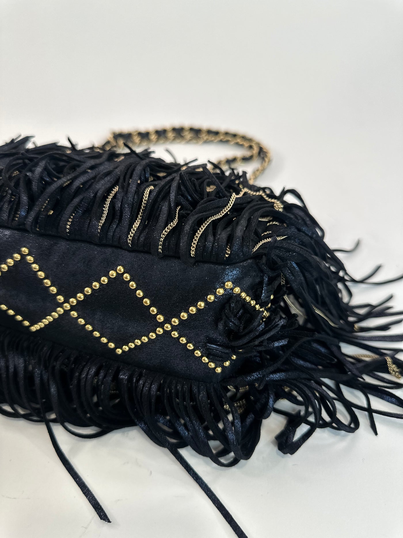Chanel Rare 2014 Paris-Dallas Fringe Flap Bag