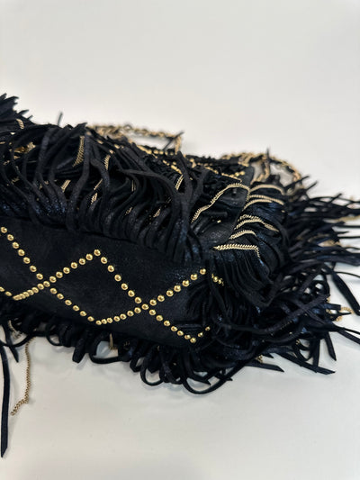 Chanel Rare 2014 Paris-Dallas Fringe Flap Bag