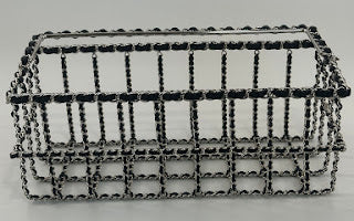 Chanel 2014 FW Runway Chain Link and Leather Basket Bag