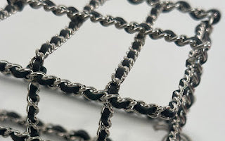 Chanel 2014 FW Runway Chain Link and Leather Basket Bag