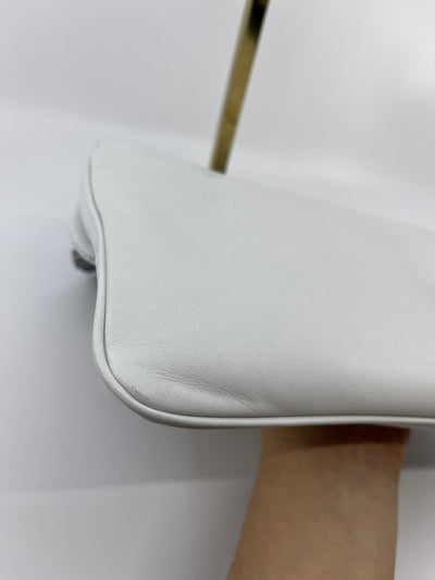 Chanel Ltd Ed Off White Chain Mail Shoulder Bag