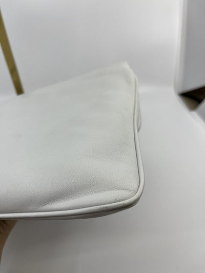 Chanel Ltd Ed Off White Chain Mail Shoulder Bag
