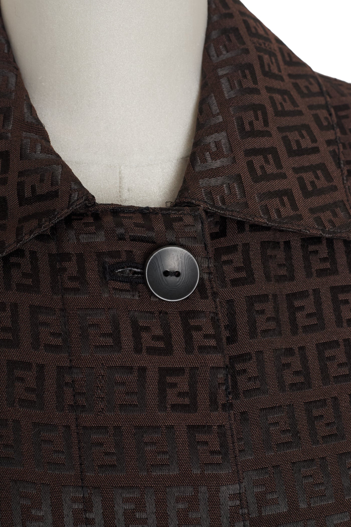 Fendi Vintage Monogram Trench Coat