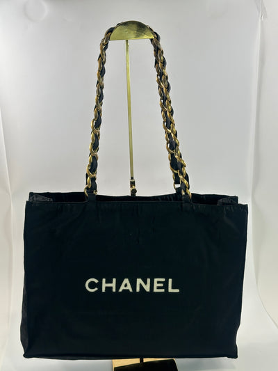 Chanel Vintage 1992 RW Runway XXL CC Tote