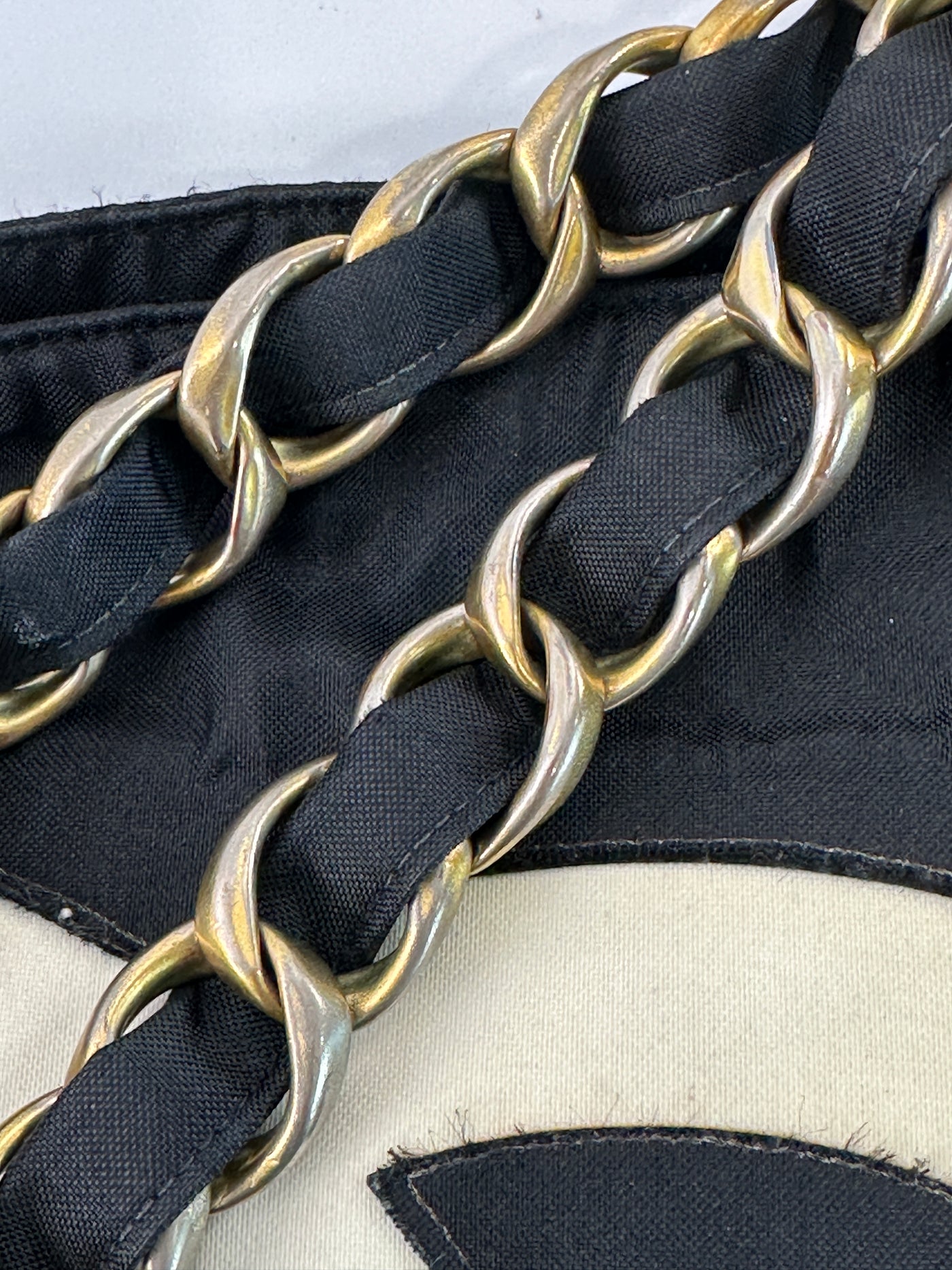 Chanel Vintage 1992 RW Runway XXL CC Tote