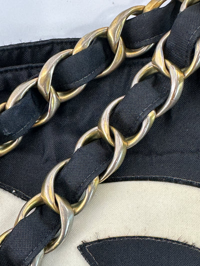 Chanel Vintage 1992 RW Runway XXL CC Tote