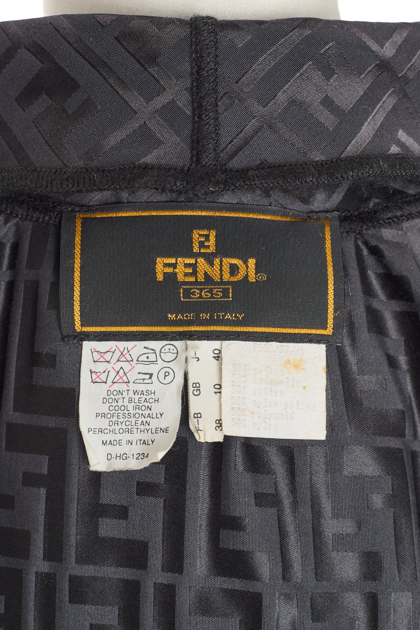 Fendi Zucca Nylon Jacket