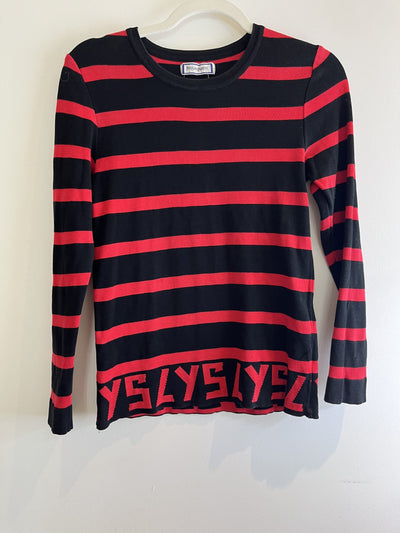 YSL Vintage Striped Top
