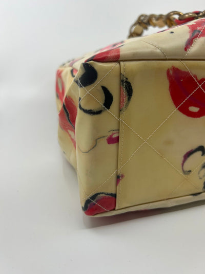 Chanel Runway Lips Print Tote