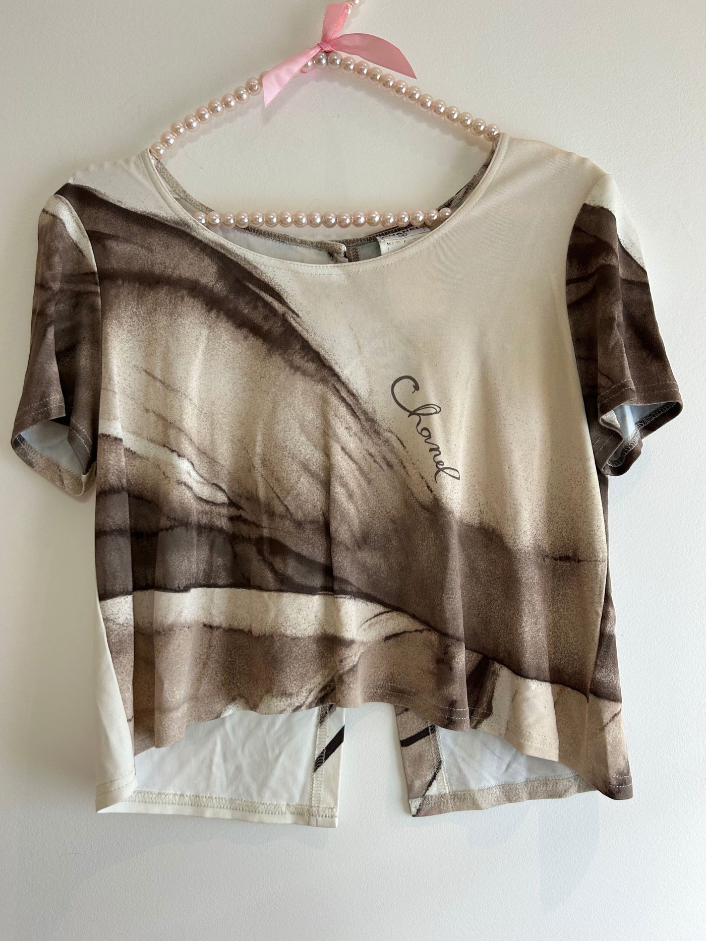 Chanel Vintage Cropped Tee