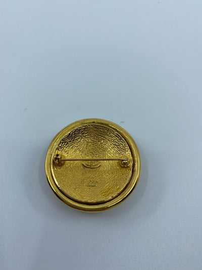 Chanel Vintage Two-Tone Brooch