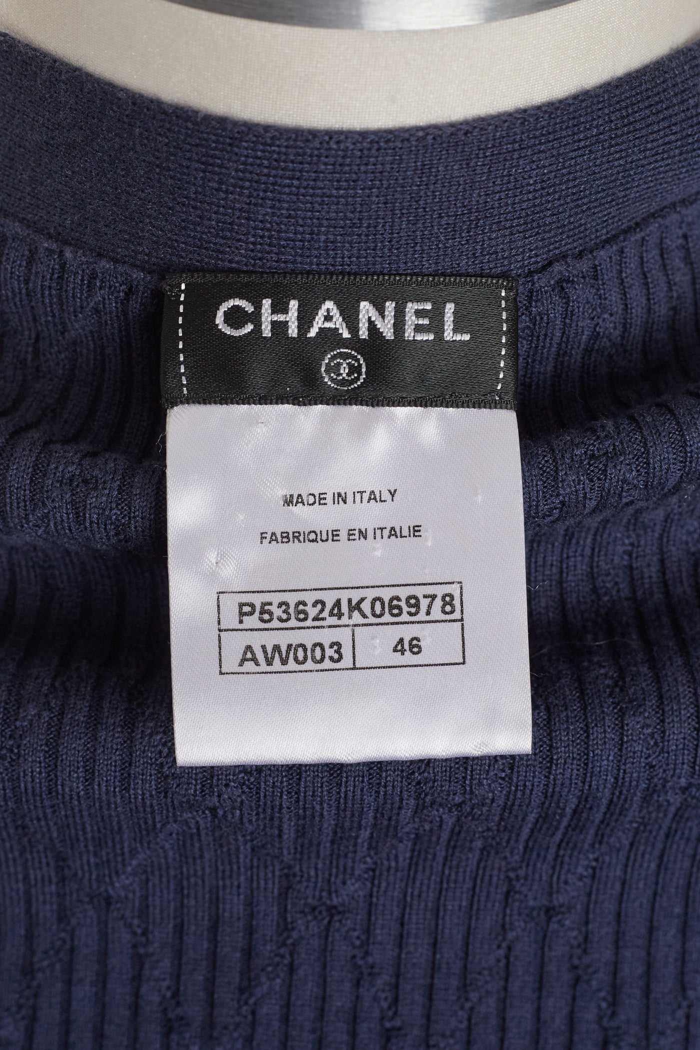 Chanel 2016 Plunge Neckline Sweater