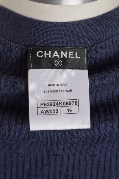 Chanel 2016 Plunge Neckline Sweater