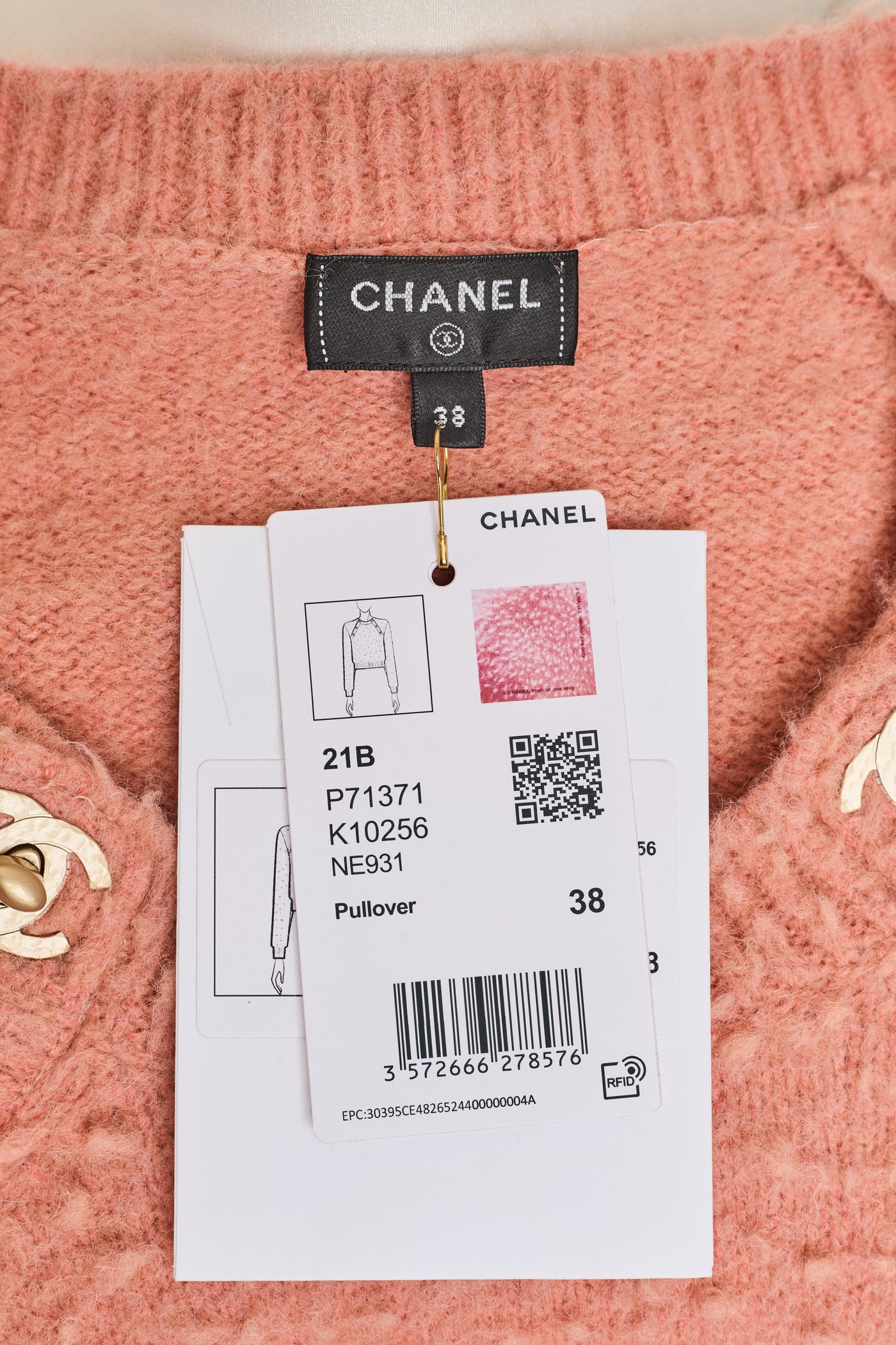 Chanel 2021 Scoop Neck Sweater