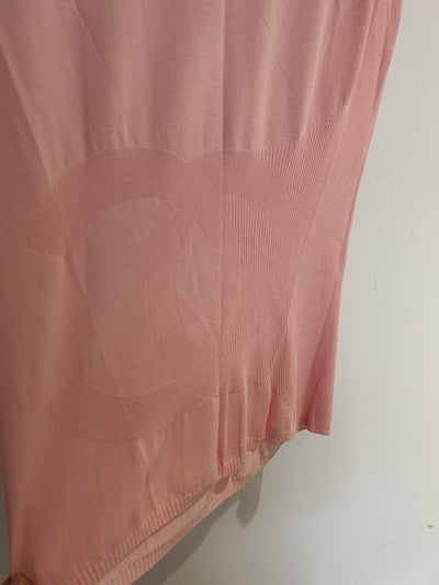 Chanel Pink XL CC Logo Top
