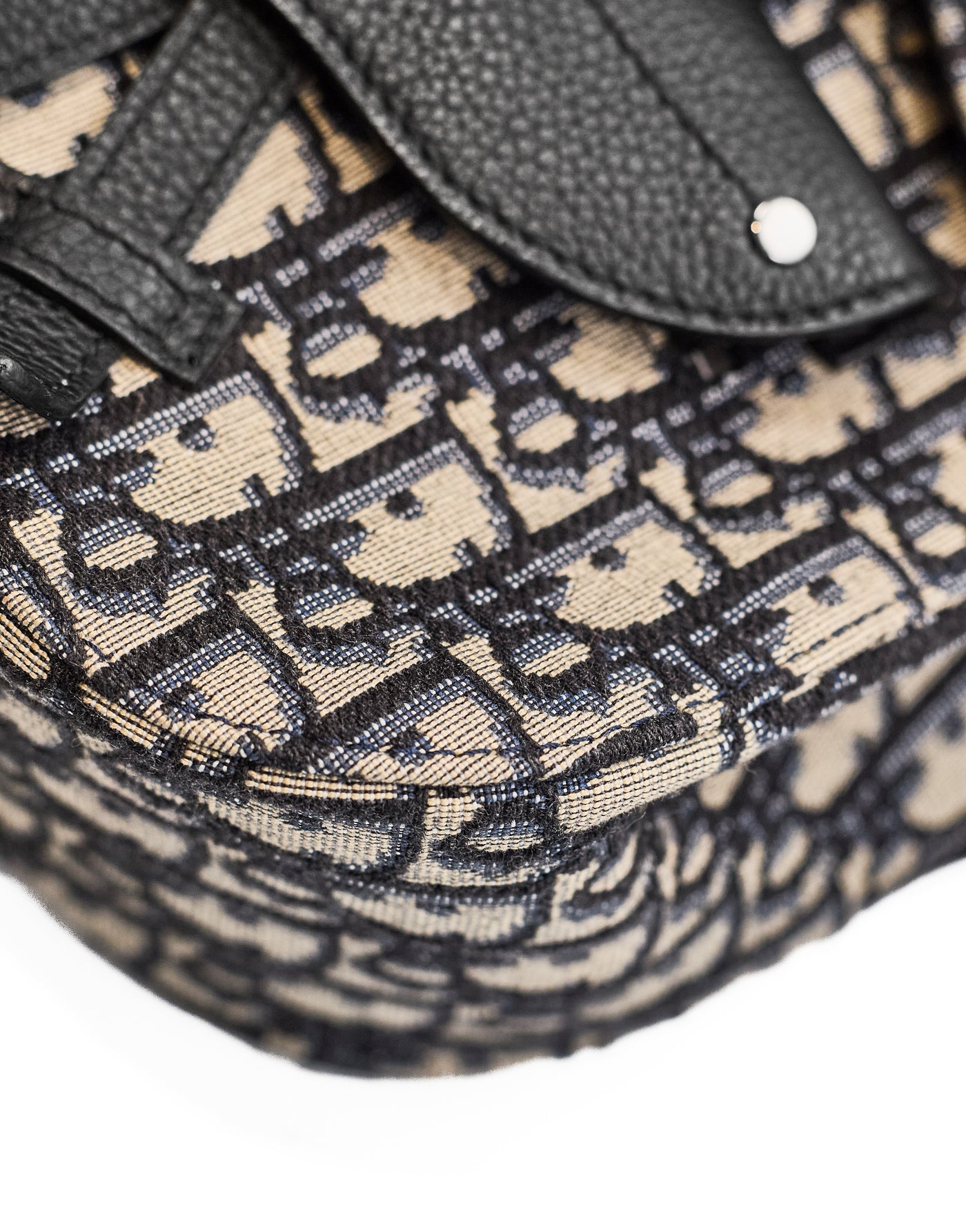 Christian Dior Oblique Saddle Backpack
