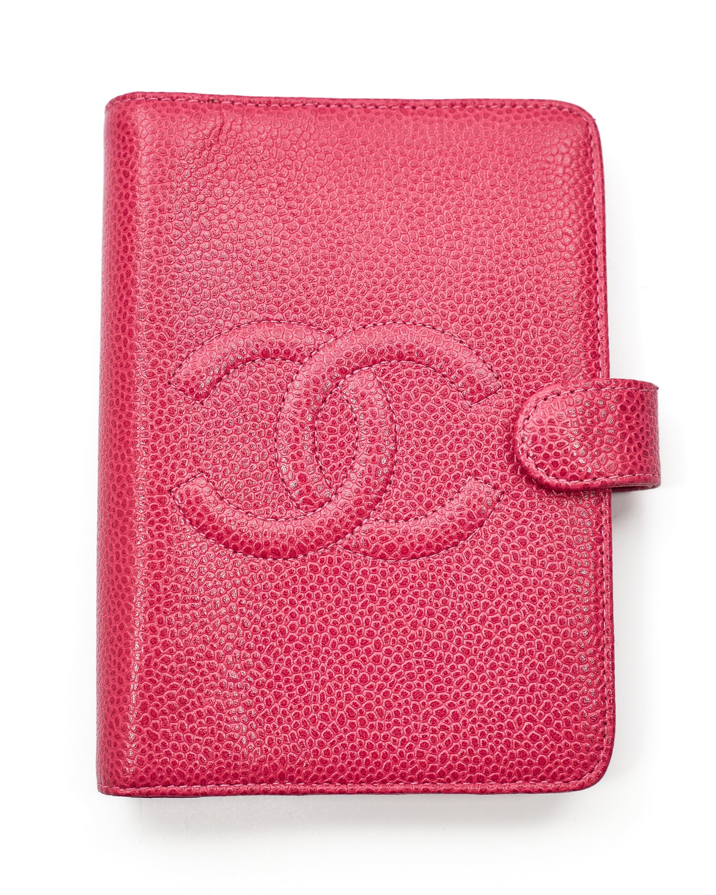 Chanel Vintage Pink Caviar Agenda