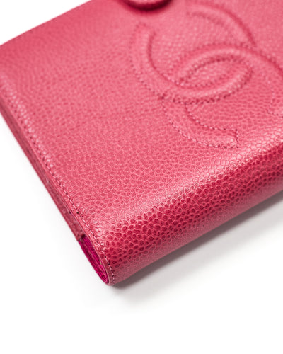 Chanel Vintage Pink Caviar Agenda