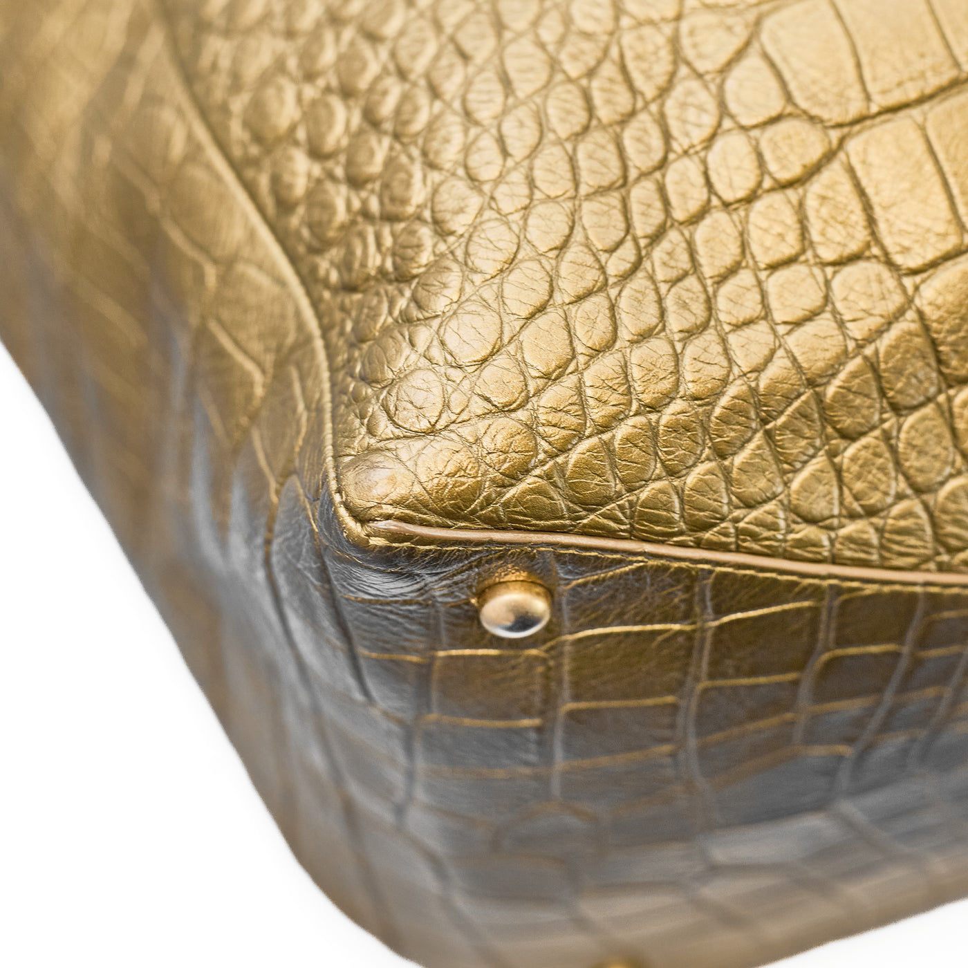Chanel 2019 Pre-Fall Metier D'Arts Croc Embossed Tote