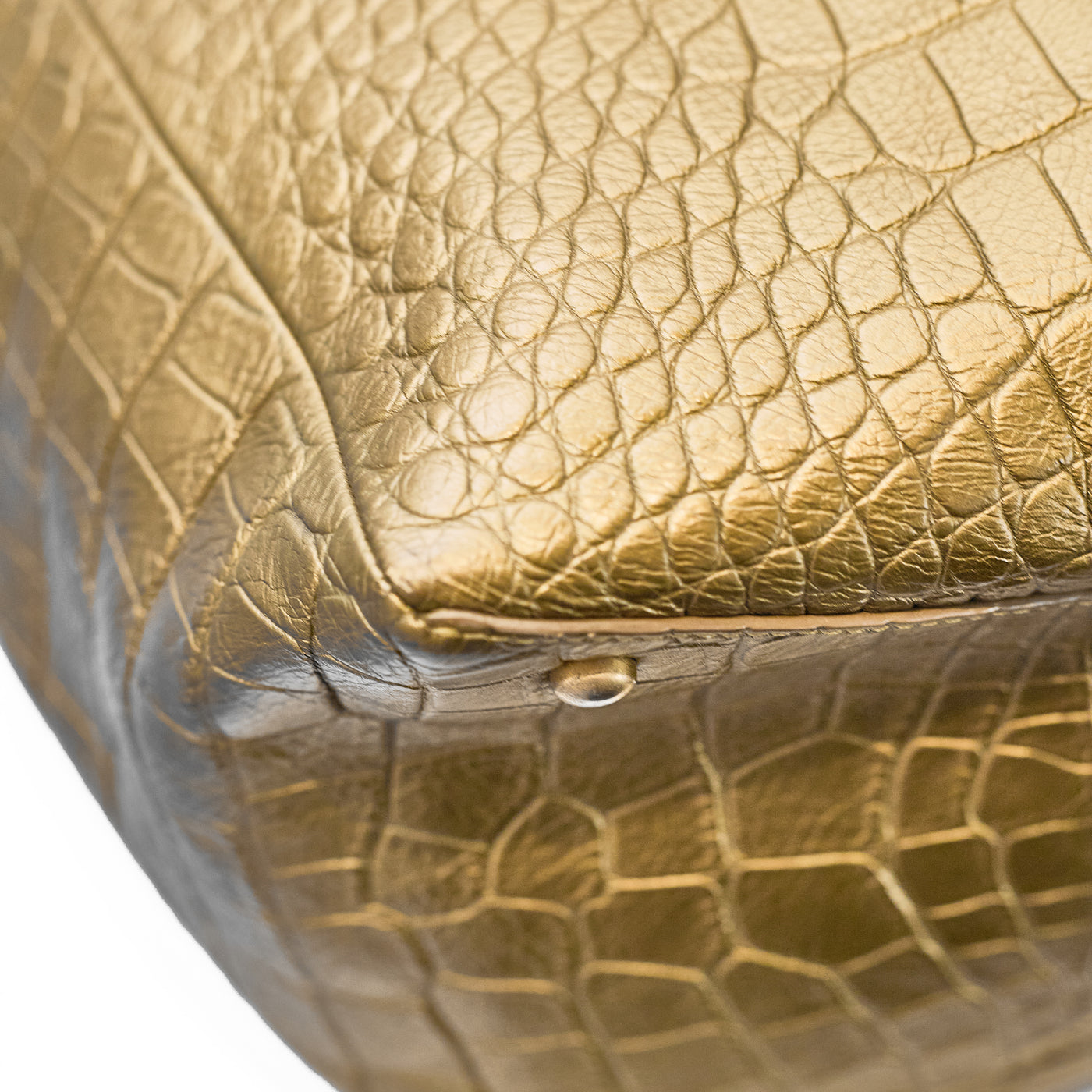Chanel 2019 Pre-Fall Metier D'Arts Croc Embossed Tote