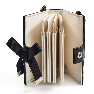 Chanel Book Card Holder with Chain