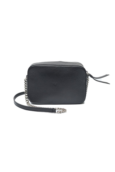 Jimmy Choo Black Leather Camera Bag