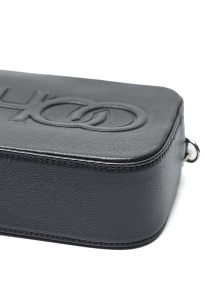 Jimmy Choo Black Leather Camera Bag