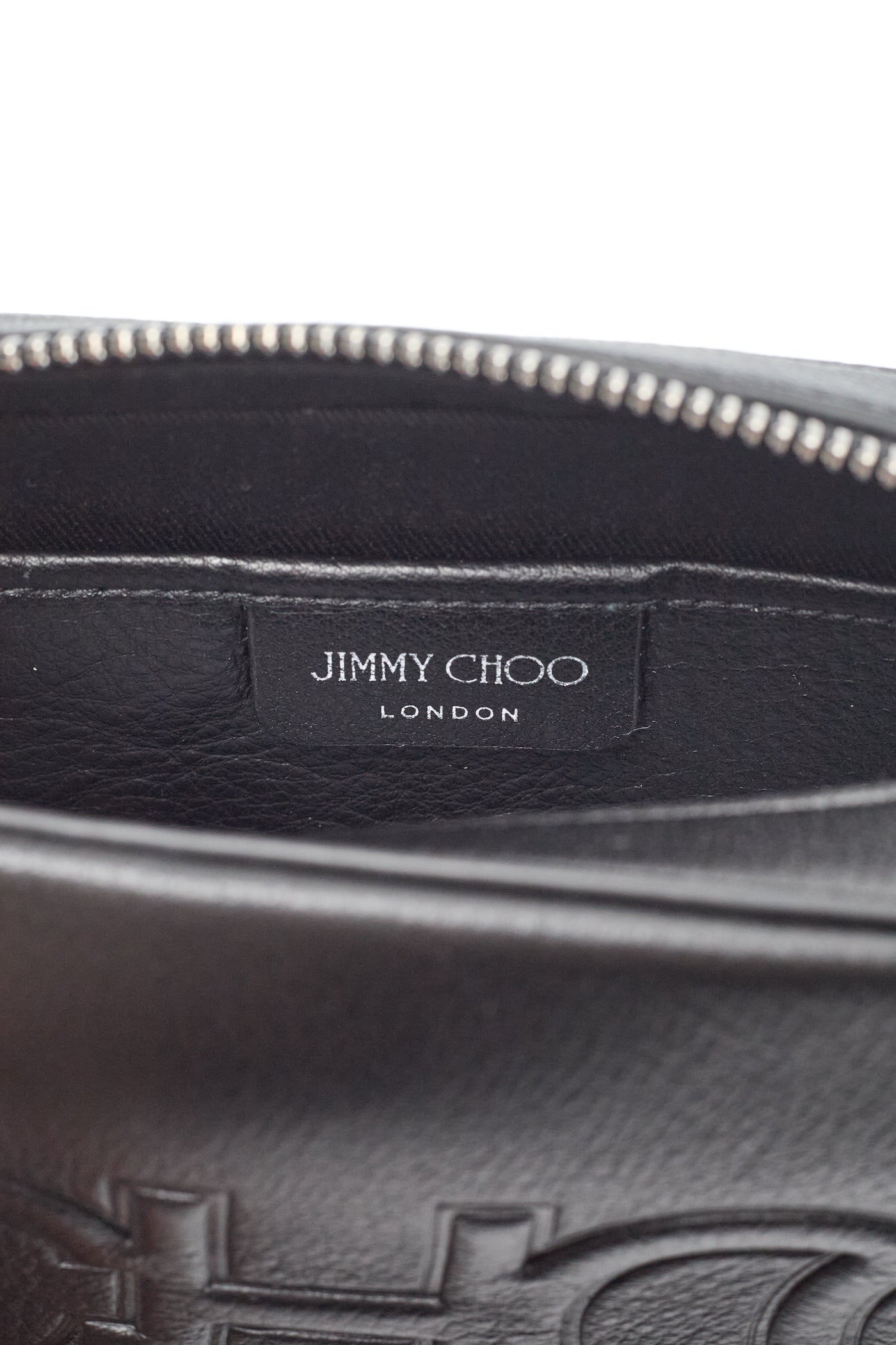 Jimmy Choo Black Leather Camera Bag