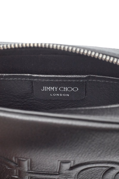 Jimmy Choo Black Leather Camera Bag