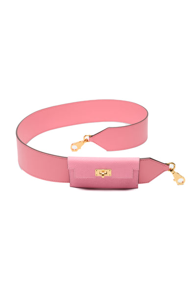 Hermes Pink Pocket Kelly Shoulder Strap