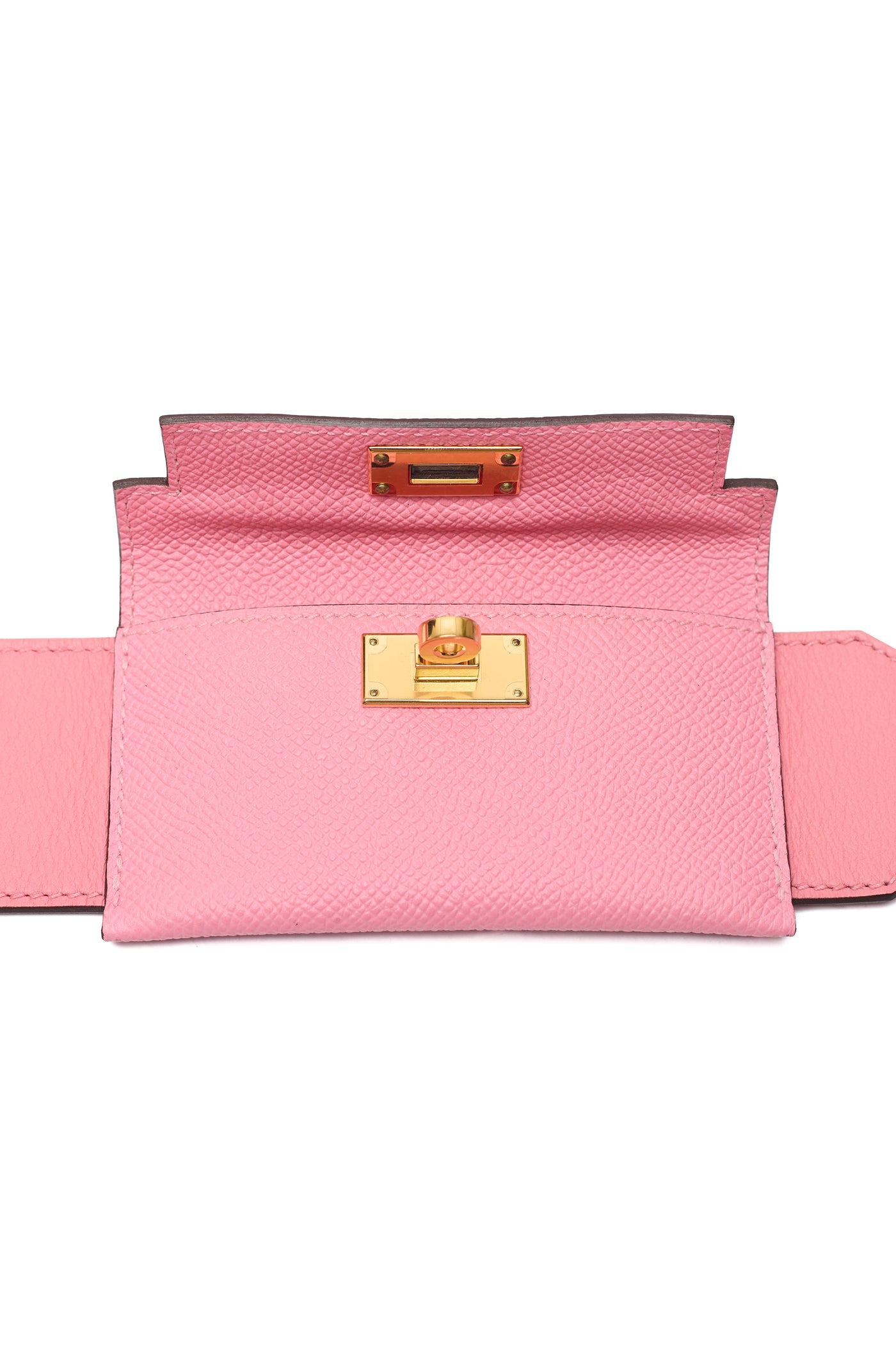 Hermes Pink Pocket Kelly Shoulder Strap