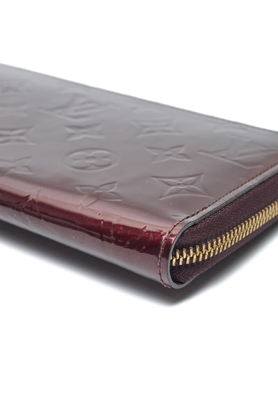 Louis Vuitton Vernis Monogram Long Zippy Wallet