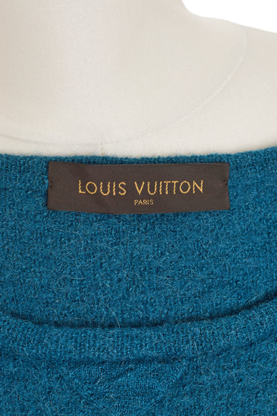 Louis Vuitton Blue Logo Sweater