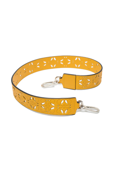 Loewe Yellow Anagram Long Strap