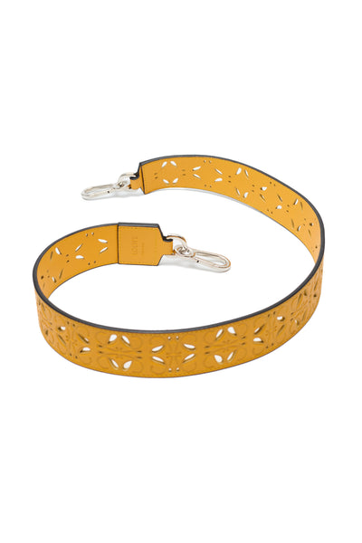 Loewe Yellow Anagram Long Strap