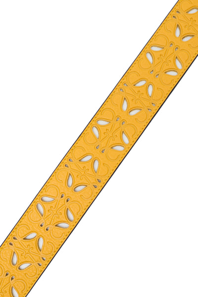 Loewe Yellow Anagram Long Strap