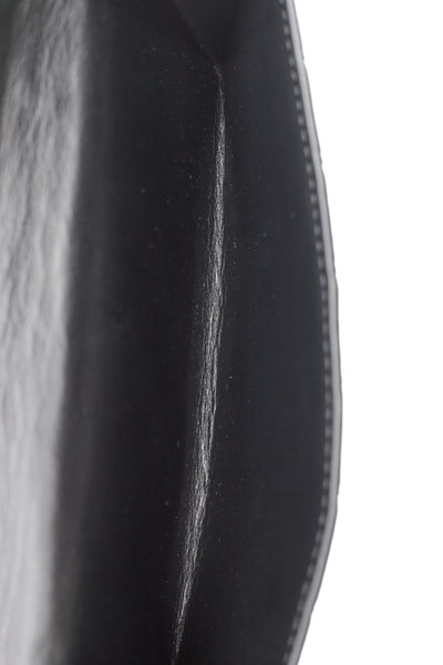 Bottega Veneta Black Intrecciato Leather SHW Long Wallet