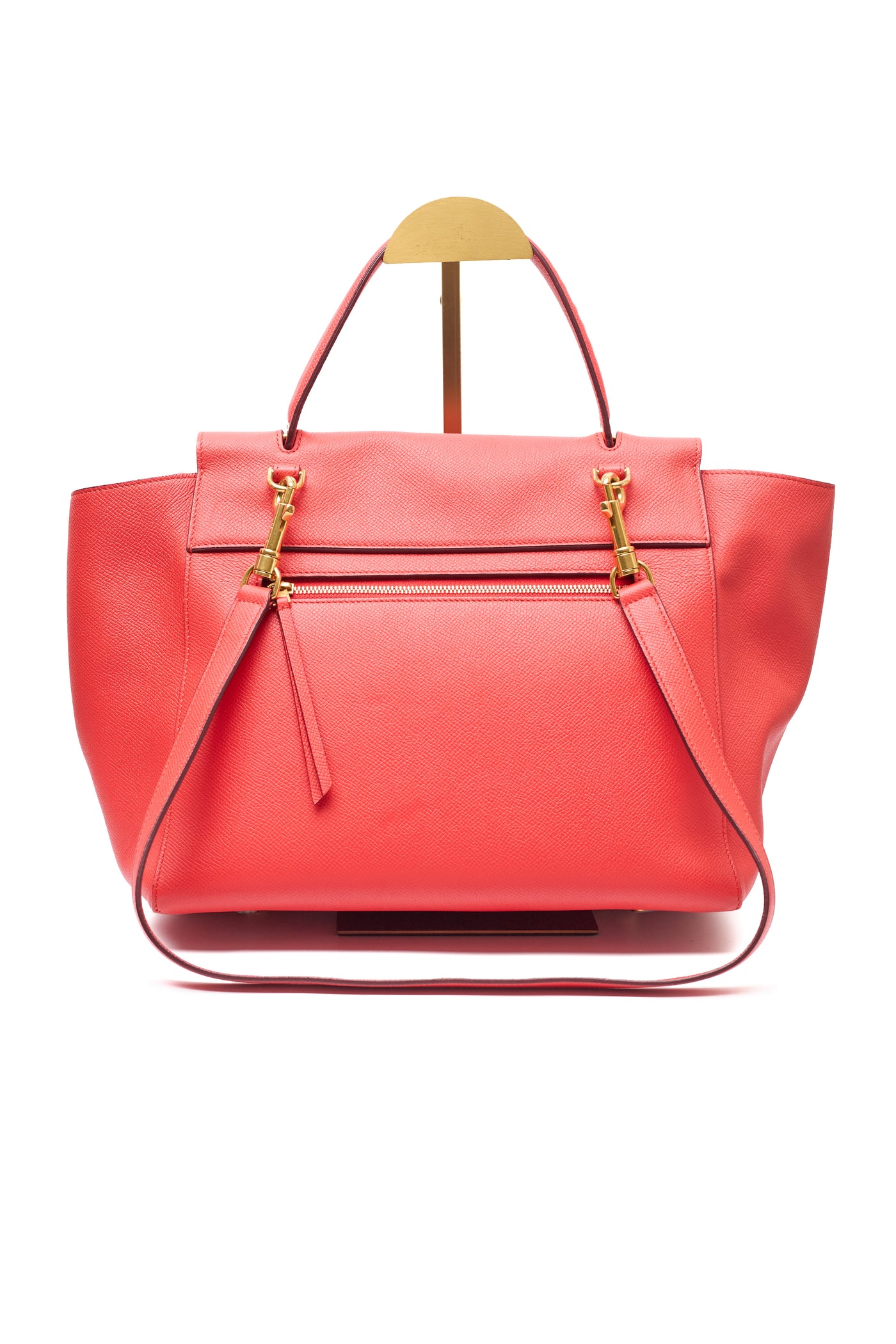 Celine Red Calfskin Tote