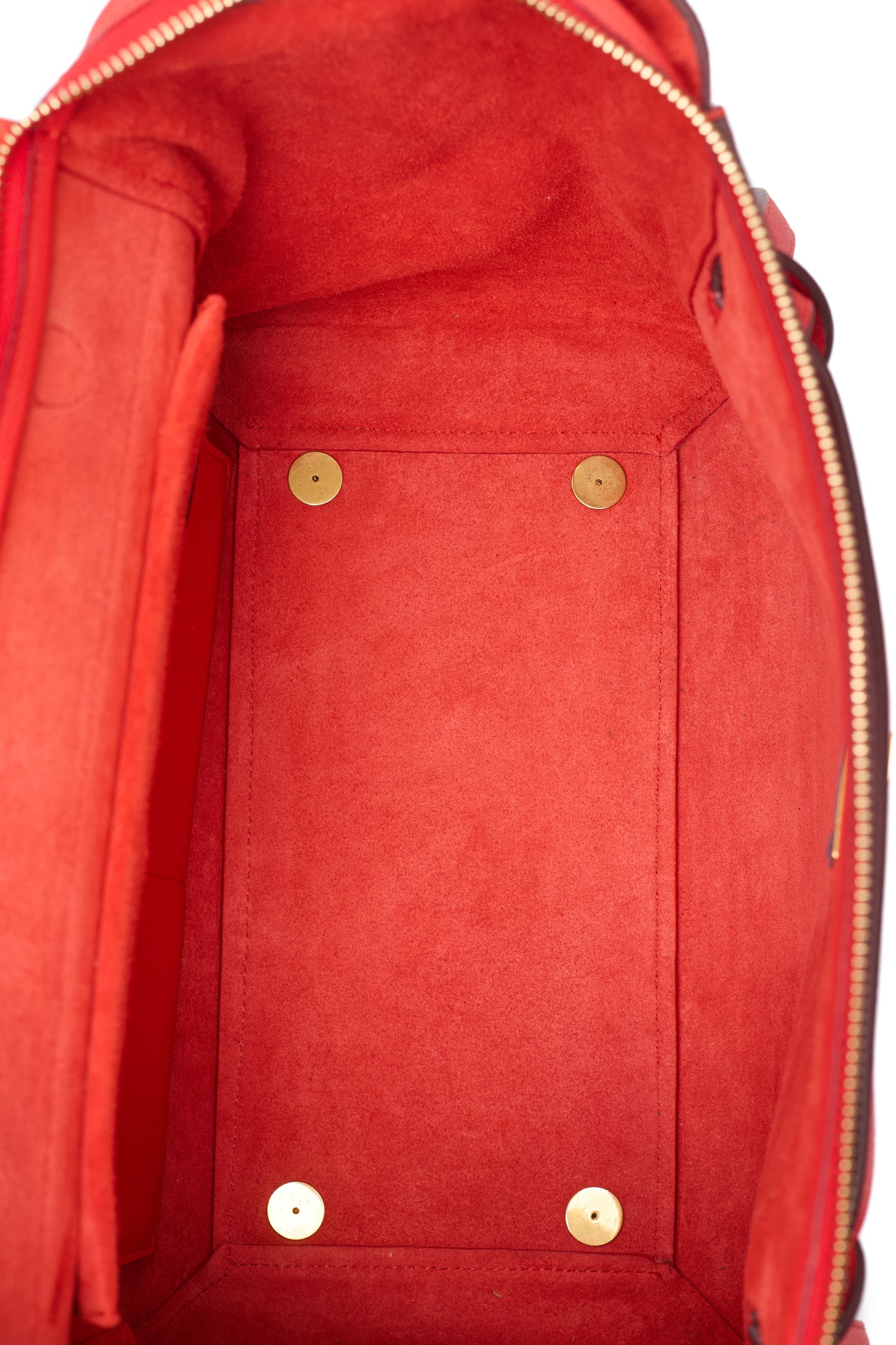 Celine Red Calfskin Tote