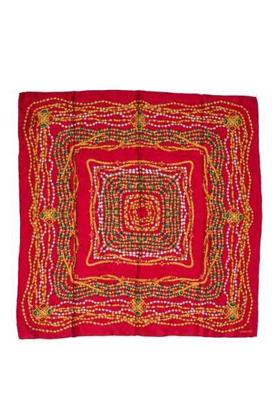 Chanel Silk Square Scarf