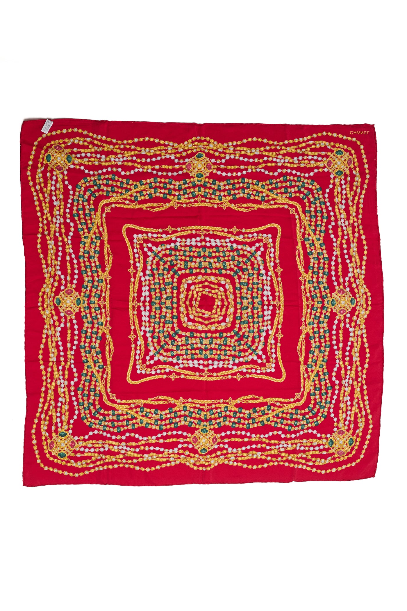 Chanel Silk Square Scarf