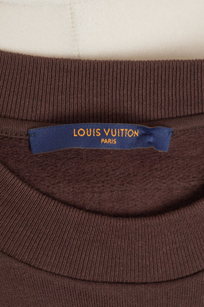 Louis Vuitton Logo Crewneck Sweater