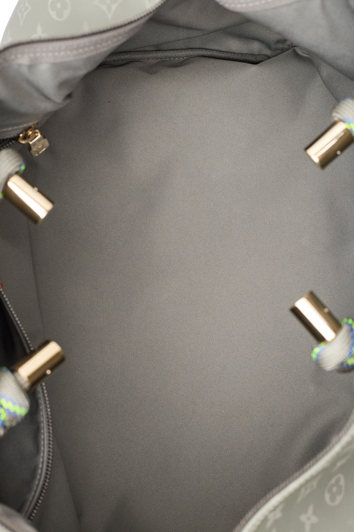 Louis Vuitton Ltd Ed Titanium Monogram Keepall Bandouliere 50