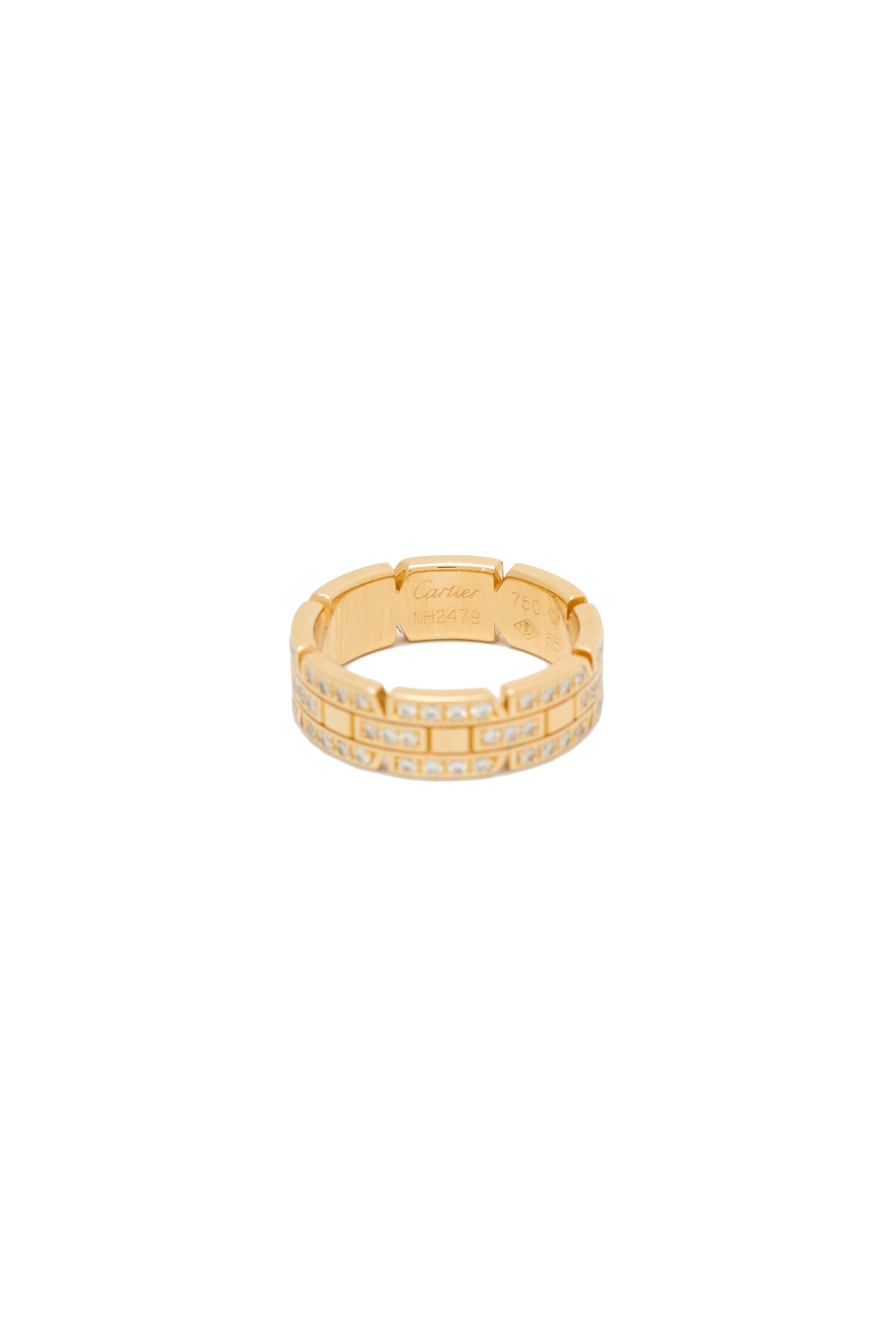 Cartier 18k Yellow Gold and Diamond Ring