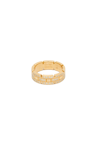 Cartier 18k Yellow Gold and Diamond Ring