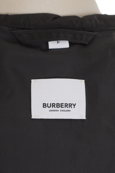 Burberry Black Logo Zip Up